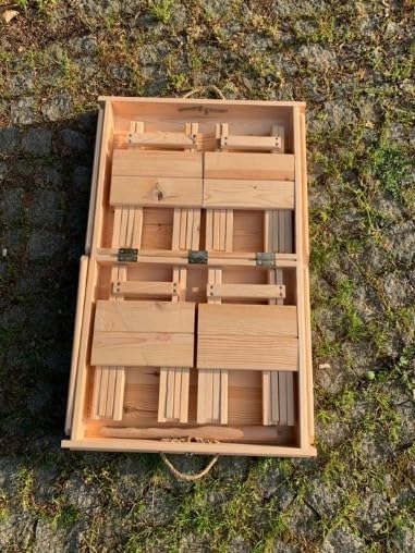 🏕️ Portable Folding Outdoor Table 🌞 Sturdy & Compact 🍃