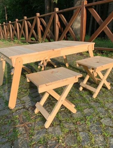 🏕️ Portable Folding Outdoor Table 🌞 Sturdy & Compact 🍃