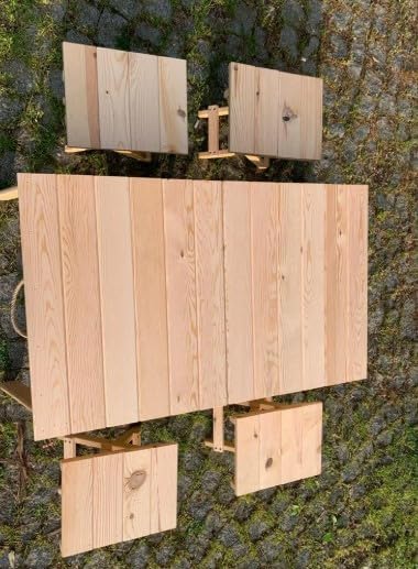 🏕️ Portable Folding Outdoor Table 🌞 Sturdy & Compact 🍃