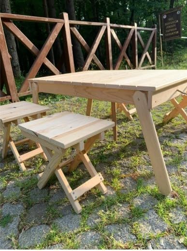 🏕️ Portable Folding Outdoor Table 🌞 Sturdy & Compact 🍃