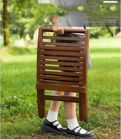 🌞 Portable Folding Outdoor Chair 🏕️ Lightweight & Cozy 🍃