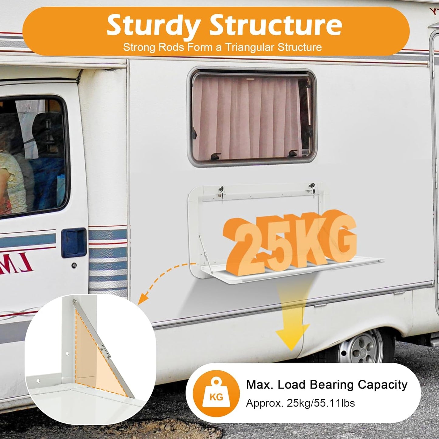 🏕️ Foldable Aluminum Camping Table 🌞 Portable & Sturdy 🍃