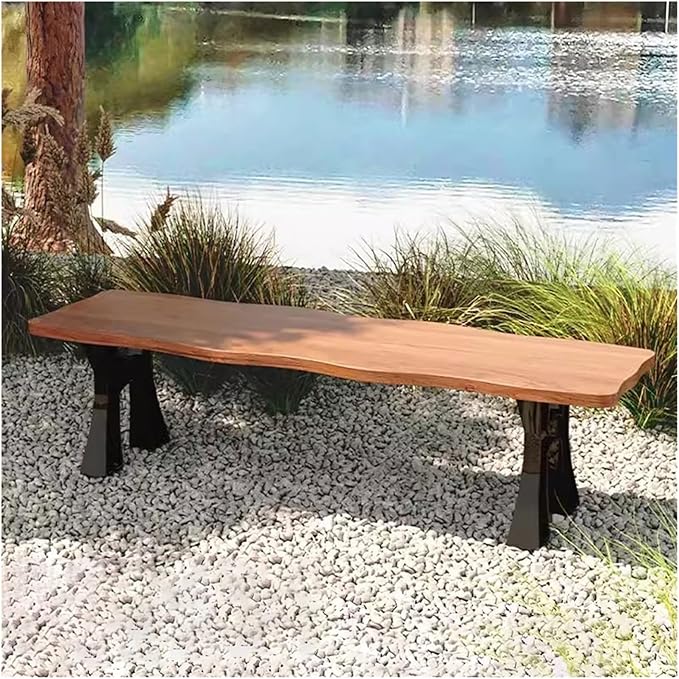 🌿 Outdoor Aluminum Bench 🪑 | Garden & Patio Relaxation ☀️