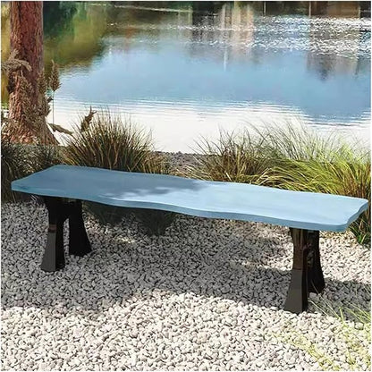 🌿 Outdoor Aluminum Bench 🪑 | Garden & Patio Relaxation ☀️