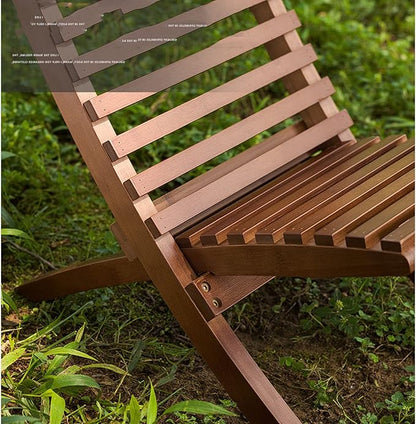 🌞 Portable Folding Outdoor Chair 🏕️ Lightweight & Cozy 🍃